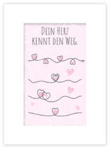 wordarts-passepartout-dein-herz-kennt-den-weg