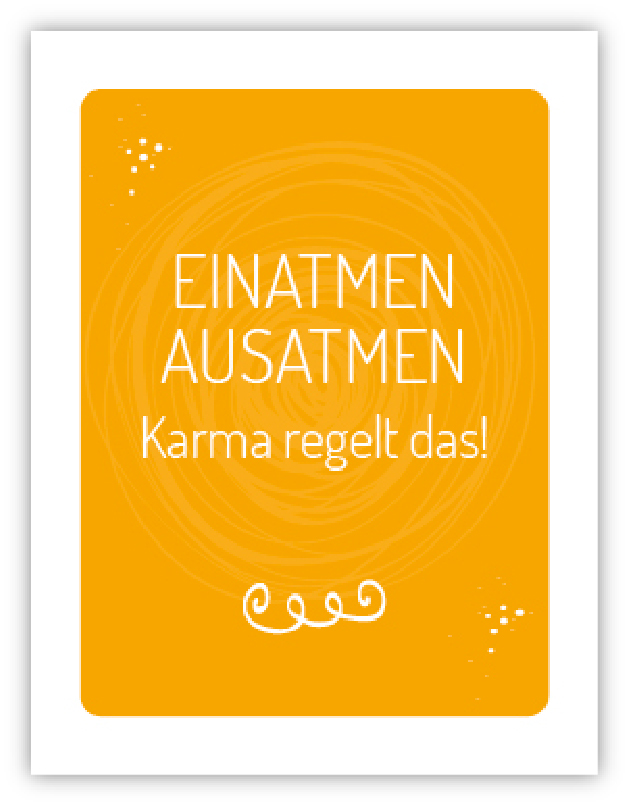 Karte mit weißen Punkten auf orangem Hintergrund