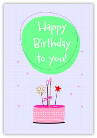 Happy Birthday to you!