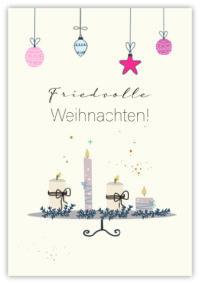 Friedvolle Weihnachten!