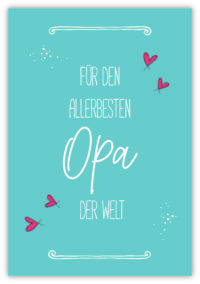 Für den allerbesten Opa der Welt